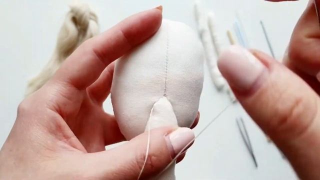 Как пришить голову кукле - подробно для начинающих смотреть онлайн