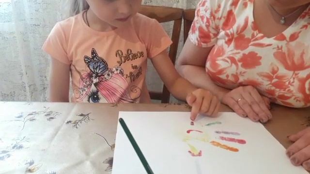 Веселое рисование для детей "Яркие ладошки" смотреть онлайн