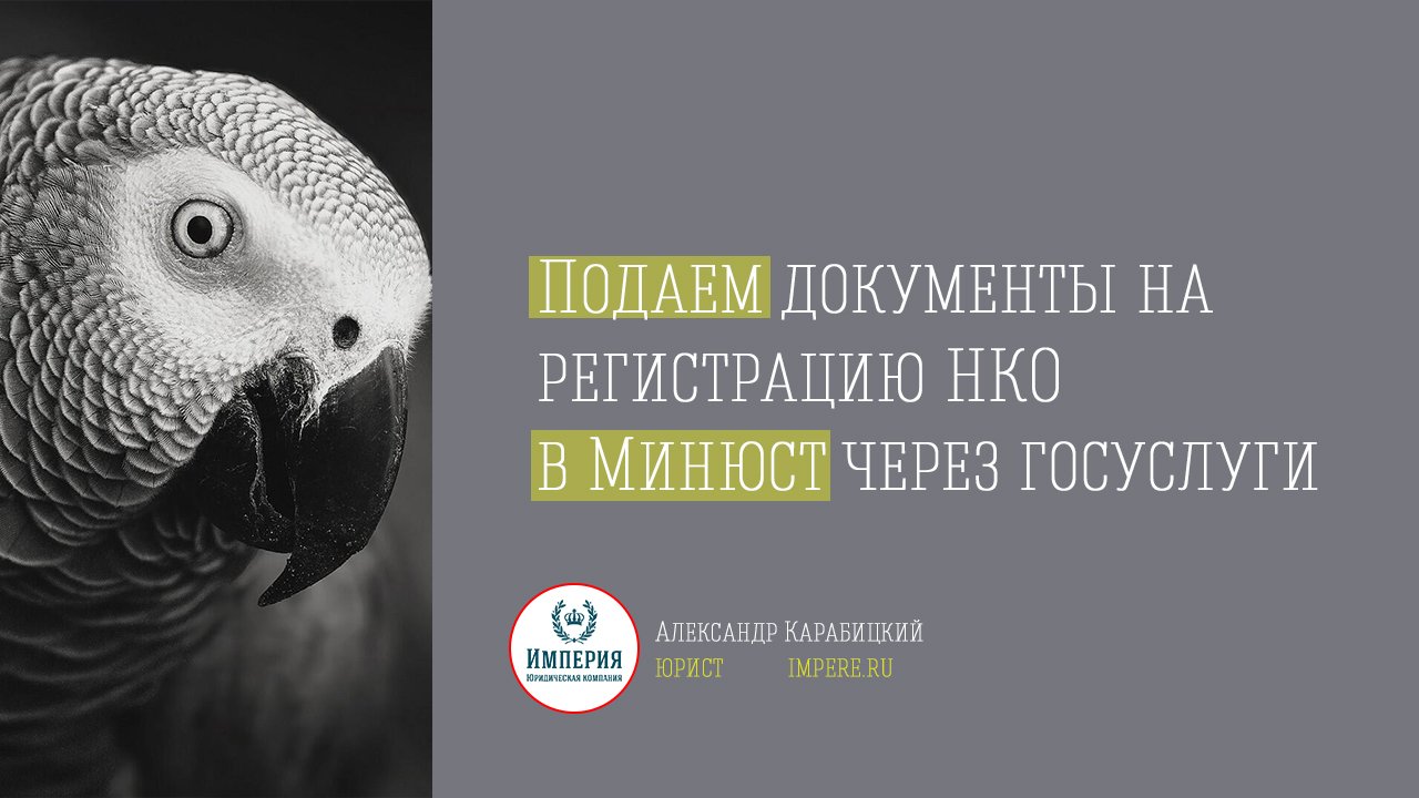 Подаем документы на регистрацию в минюст через госуслуги! Ничего сложного, нужна внимательность.
