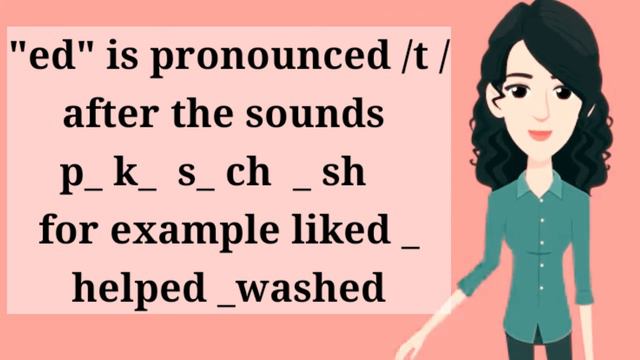_ ED pronunciation -/t/ /d/ or /id/? ( pronounce PERFECTLY every time ) смотреть онлайн
