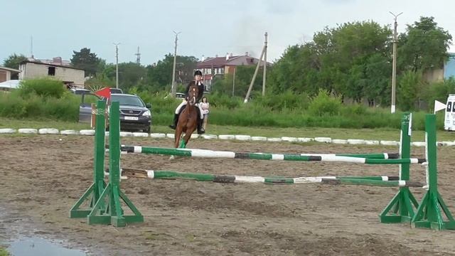Калинина Ксения на Экзотике (КСК "Аллюр", 02.07.2016) смотреть онлайн