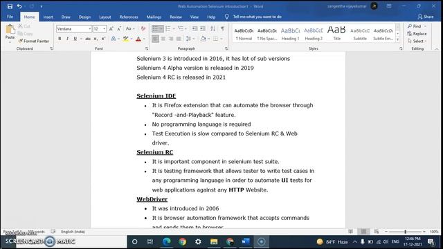 Simply learn Selenium Tamil Part1 смотреть онлайн