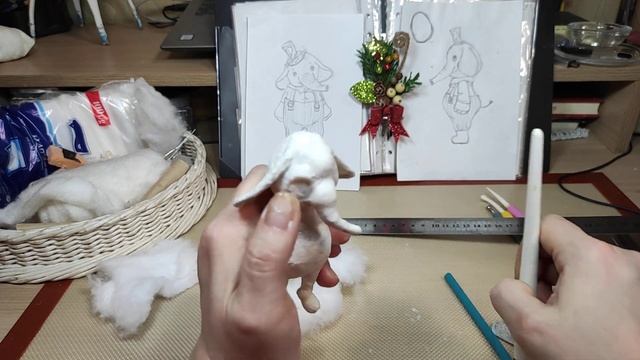 ? СЛОНИК. из серии (слонов много не бывает). Урок номер 7. Делаем лоб и хобот. смотреть онлайн