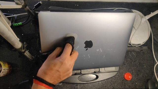 Only 1 Second?, remove sticker glue using this method | SECRET INGREDIENTS | Mac/Laptops