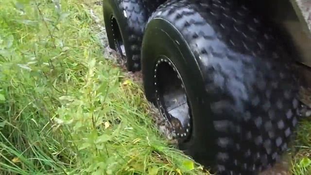Вездеход Соломономобиль-8 по заросшему зимнику-1 смотреть онлайн