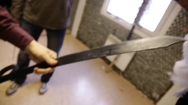 Coldsteel Cutlass Machete.Тест ножа на поражающую способность.Knife Test. Проект Чистота.
