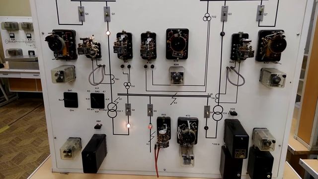Автоматика. АВР трансформатора собственных нужд электростанции. Лабораторная работа №2 смотреть онлайн
