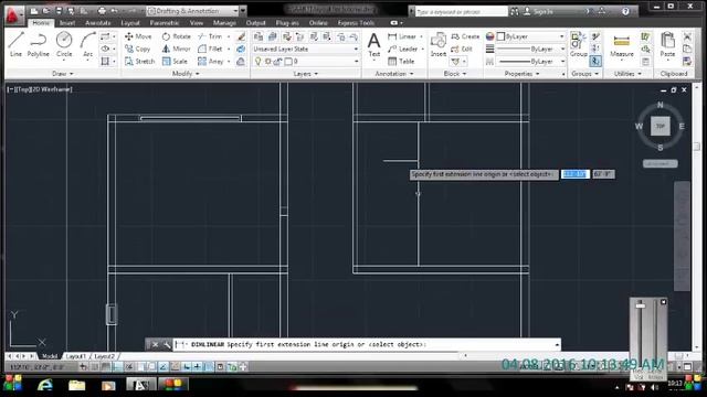 Auto CAD Tutorial : Making Home Layout in hindi смотреть онлайн