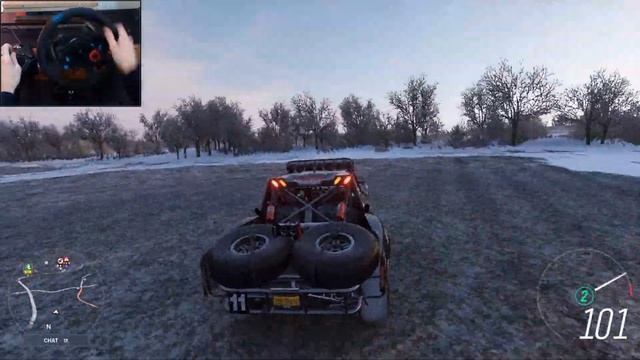 Ford F-150 Trophy Truck - Forza Horizon 4 - Logitech G29 Steering wheel and Shifter Gameplay смотреть онлайн