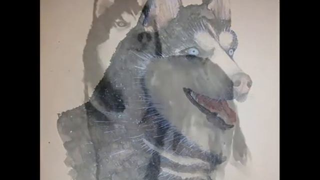 Животные. Акварель Картина. смотреть онлайн