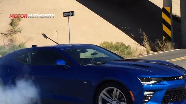 2016 Chevrolet Camaro SS Burnout смотреть онлайн