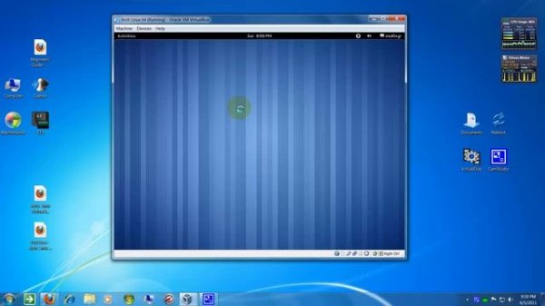 Arch Linux 64 Virtual Box