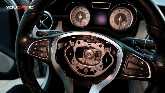 2014-2020 Mercedes Benz GLA250 - Steering Wheel Removal