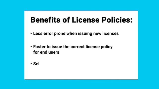 Software License Policies: Issue Complex License Entitlements easily using LicenseSpring смотреть онлайн