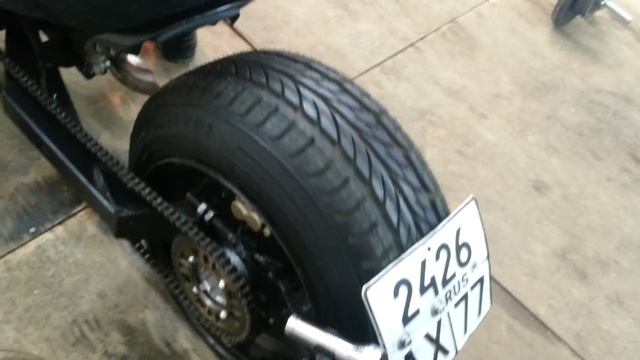 бернаут stels sb 200 castom