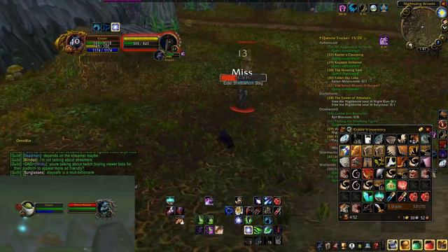 SoM classic WoW hardcore - NE DRUID - p10 - Ashenvale Medium hide farm смотреть онлайн