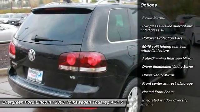 2008 Volkswagen Touareg Issaquah WA 16-0946A смотреть онлайн