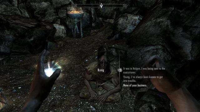Skyrim: A long boring fight, A Quest, and some other random shtuff смотреть онлайн