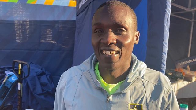 Anthony Rotich talks after winning 2019 USATF 5km Championship смотреть онлайн