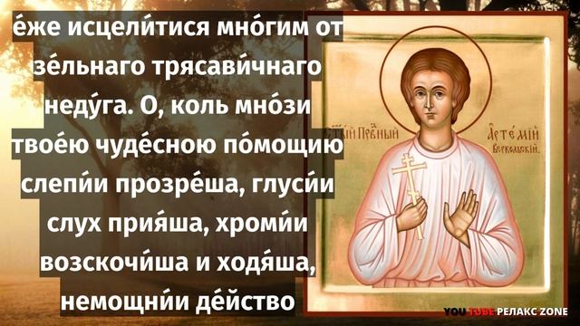 2 НОЯБРЯ СЕГОДНЯ! СВЯТОЙ ОТРОК ЧУДОТВОРНО ПОМОЖЕТ В ИСЦЕЛЕНИИ! Молитва Артемию Веркольскому смотреть онлайн