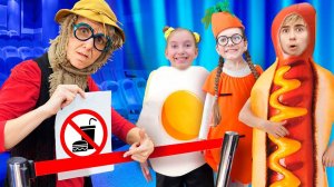 КАК ПРОНЕСТИ СЛАДОСТИ В КИНОТЕАТР! БОГАТЫЕ ШКОЛЬНИКИ ОПЯТЬ ОБЛАЖАЛИСЬ?