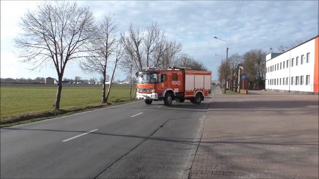 Wyjazd Alarmowy - 451[E]22 GBARt 2,5/16 Mercedes Benz Atego 1429/Bocar JRG Łowicz do zdarzenia смотреть онлайн