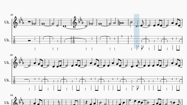 Ukulele Tab: How to play Yuugure no Tori (Attack on Titan) by Shinsei Kamattechan смотреть онлайн