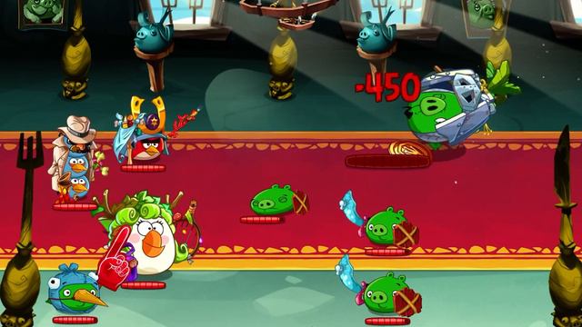 Piggymccool in king pig castle - Angry birds epic смотреть онлайн