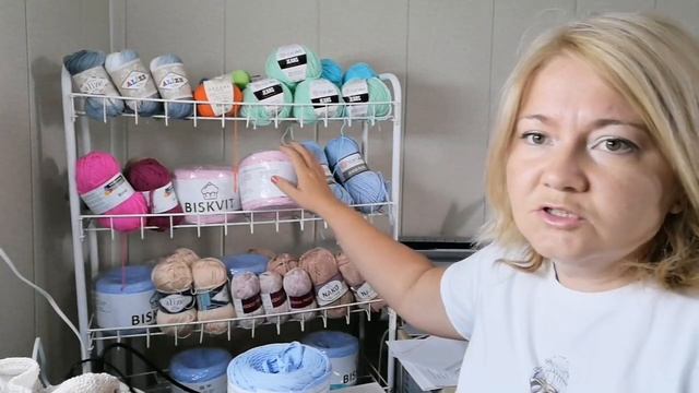 Неделя летних стартов. День 3. Корзина крючком из трикотажной пряжи BISKVIT смотреть онлайн