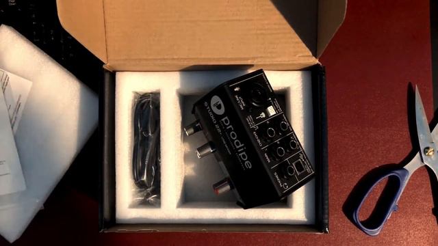 Prodipe Studio 22+ USB Mixer & Audio Interface - Unboxing смотреть онлайн