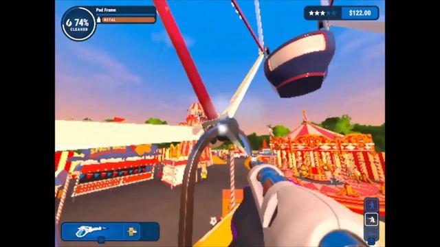 PowerWash Simulator (1.0) - Part 34 - Clean the Ferris Wheel смотреть онлайн