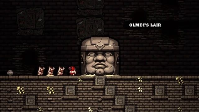 Spelunky All Boss Fights смотреть онлайн
