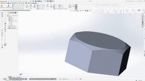 БОЛТ М10х60 DIN 933 построение в программе SOLIDWORKS