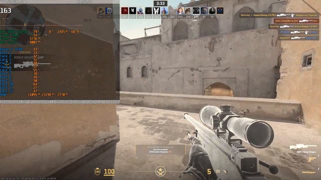 Counter Strike 2 Gameplay! Laptop RTX 4060, Ryzen 5 7640HS смотреть онлайн