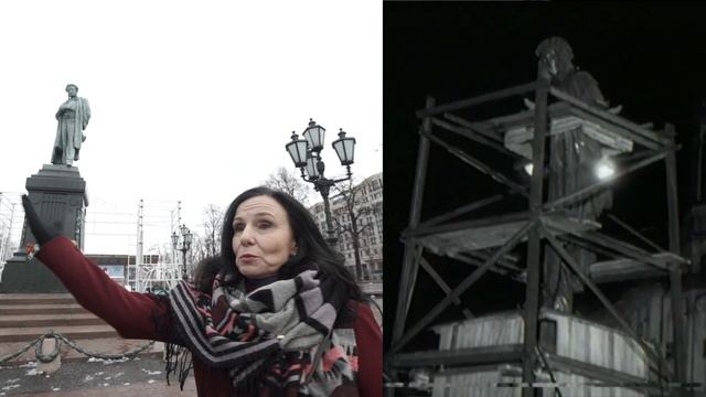 КУДА СМОТРИТ ПУШКИН? Путешествие памятника. Балерина и Страстной монастырь смотреть онлайн