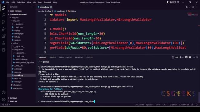 Django Class#18:--Data Interaction Updating Models смотреть онлайн