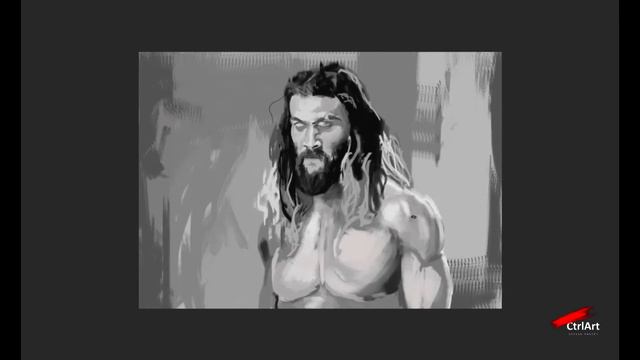 Aquaman || Jason Momoa || Digital art смотреть онлайн