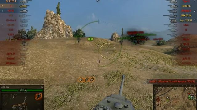 WoT Steppes s IS - pokus o natočení replaye s 0 FPS, stáhnout možno v popisu смотреть онлайн