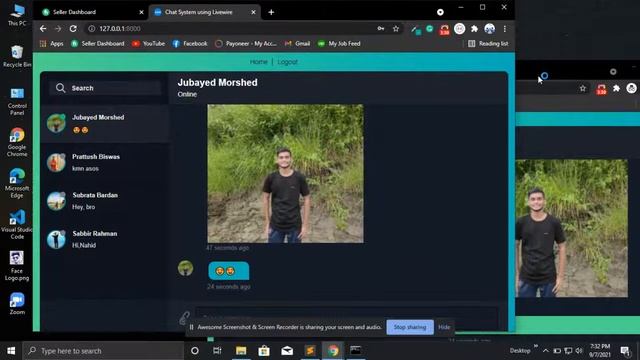 Laravel Chat System using Livewire updated version смотреть онлайн