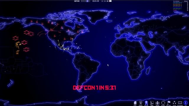 Educational review of the global nuclear war simulator: DEFCON смотреть онлайн