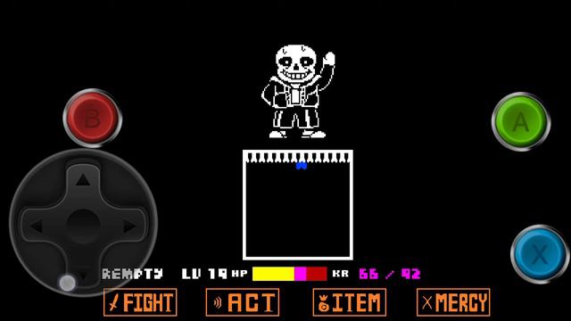 Undertale Mobile/Droidtale (Fanport) - Sans No Heal смотреть онлайн