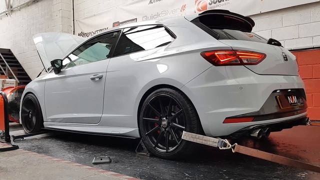Seat Leon Cupra 280 JB4 tuning dyno - NV Motorsport UK смотреть онлайн