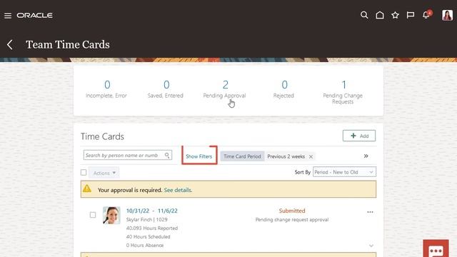 Time and Labor | Time Manager Review and Approval смотреть онлайн