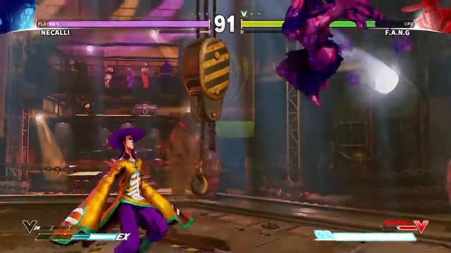 STREET FIGHTER V Necalli vs F.A.N.G смотреть онлайн