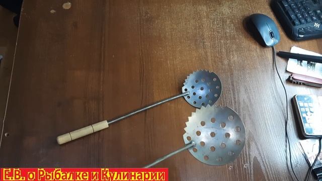 Отличный черпак для зимней рыбалки СССР. Советский надежный ЧЕРПАК ШУМОВКА для рыбалки. смотреть онлайн