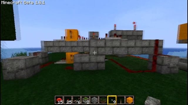 Наброски Minecraft: Как сделать улучшенный кодовый замок смотреть онлайн