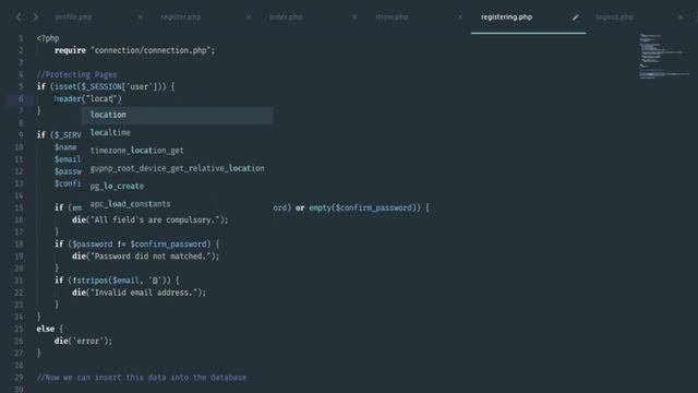 PHP - Validation and Protecting Pages | Authorization System for Absolute Beginners Part 8 смотреть онлайн