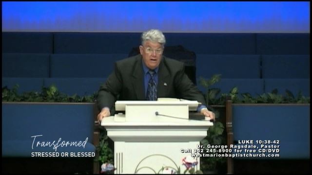 TRANSFORMED, Part 3: Stressed or Blessed, Luke 10:38-42 смотреть онлайн