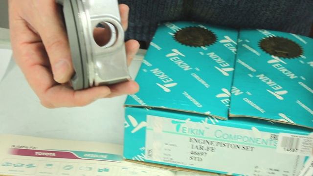 1ARFE (2.7L) Toyota поршни TEIKIN 46697STD смотреть онлайн