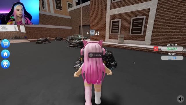 КОРМЛЮ ГОСТЕЙ МУСОРОМ с УЛИЦЫ ► МУСОРНЫЙ РЕСТОРАН в ROBLOX смотреть онлайн